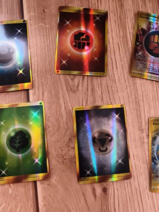Cartas Pokémon Energía Varias