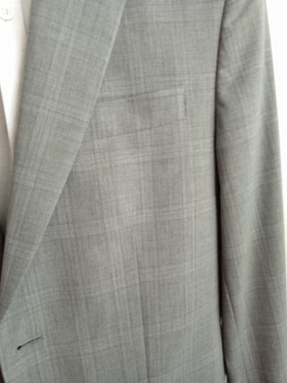 Traje gris talla 46 americana / 38 pantalón