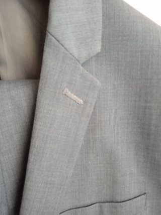 Traje gris talla 46 americana / 38 pantalón