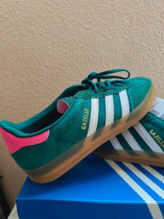 Adidas Gazelle verde talla 39