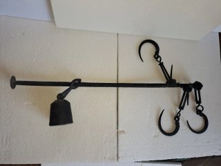 Báscula romana antigua