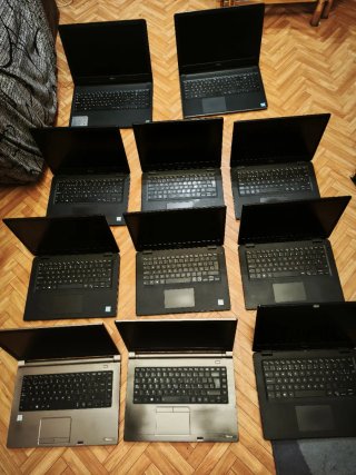 Lote portátiles Dell y Toshiba