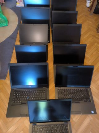 Lote portátiles Dell y Toshiba