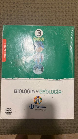 pack 3 libros Biología y geología, 3 ESO