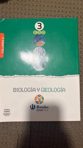 pack 3 libros Biología y geología, 3 ESO