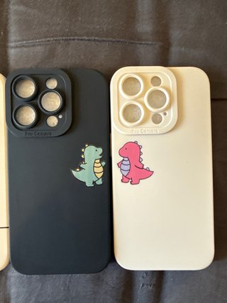 4 Fundas iPhone Dibujos Animados iphone 14pro