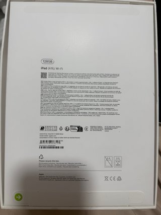 Apple iPad 11 (2025) A16 Wi-Fi 128GB Plateado