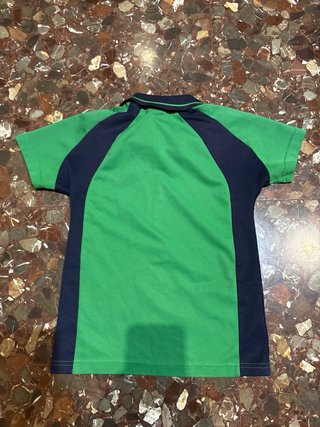 Parte de arriba chándal EPLA verde y azul