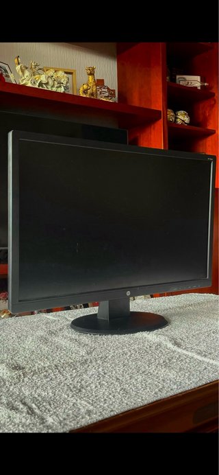 Monitor HP 24uh 24" FHD 1080p | Com cabos