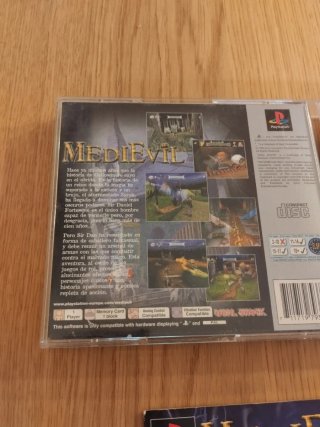 MediEvil 1 PS1 Platinum