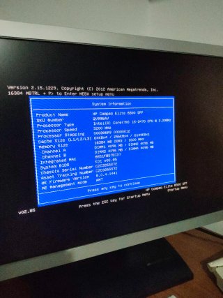 HP Compaq Elite 8300 SFF + Windows 10 Pro