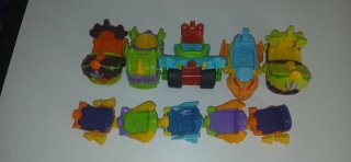 SuperZings Serie 5 Lote Figuras y Carros