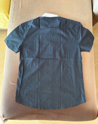Camisa Jack & Jones Talla XL Rayas Negras Blancas