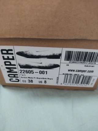Zapatos Camper Mujer Beige/Gris