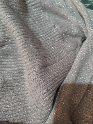 Chaqueta fiesta MISSU mujer XS rosa con purpurina