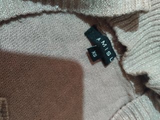Chaqueta fiesta MISSU mujer XS rosa con purpurina
