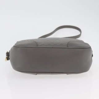 GUCCI Micro GG Canvas Guccissima Bag Leather