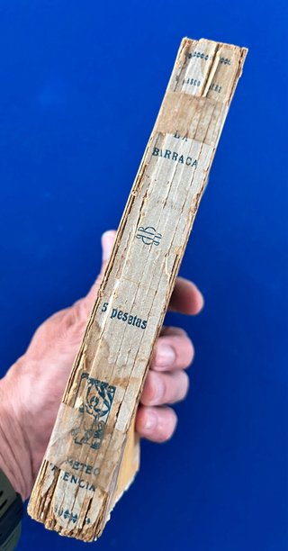 Libro La Barraca de V. Blasco Ibáñez