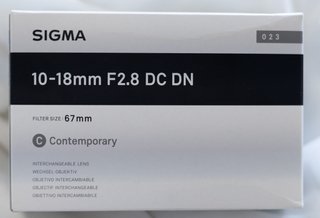 Sigma 10-18mm F2.8 DC DN Contemporary Canon RF