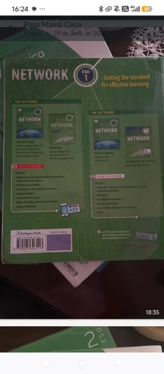 Se venden libros de 1 de la eso y de segundo
