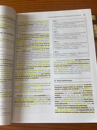Contabilidad de costes y contabilidad de gestión