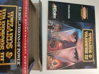 NES Wizards & Warriors III - Juego y Caja