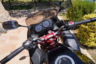 Kawasaki ER-6F Negra
