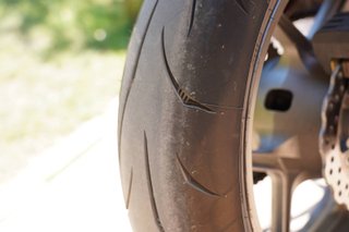 Kawasaki ER-6F Negra