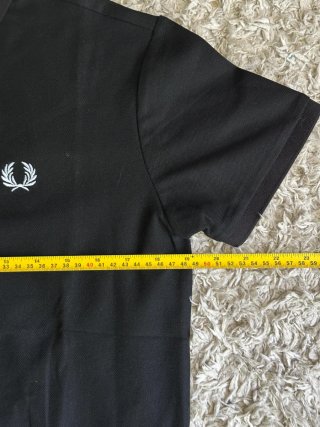 Polo Fred Perry Negro Talla L