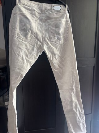 Philipp Plein Jeans Blancos Slim Fit