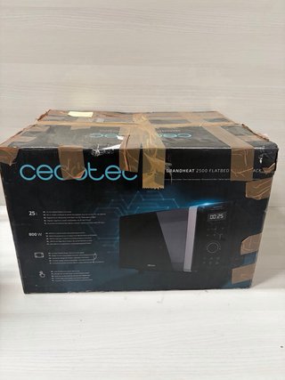 Microondas Cecotec Grandheat 2500 - Piezas