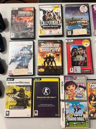 Lote mandos y juegos consolas