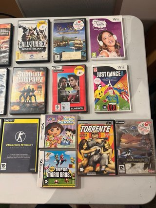 Lote mandos y juegos consolas