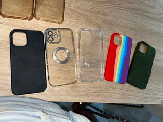 Cover iPhone 12 - Set 5 pezzi