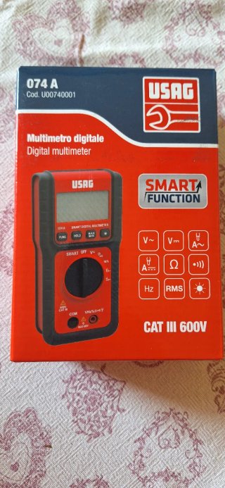 Multimetro Digitale Usag 074A