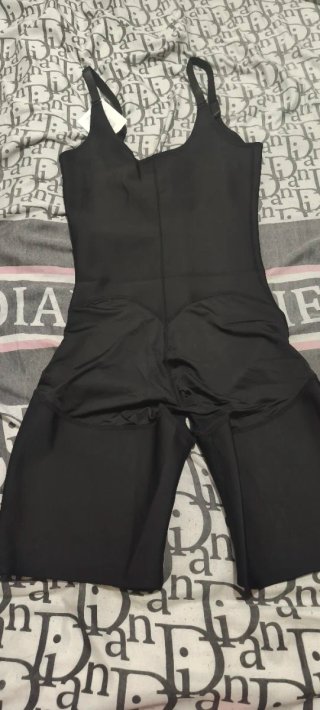 Faja Colombiana Negra con Cremallera