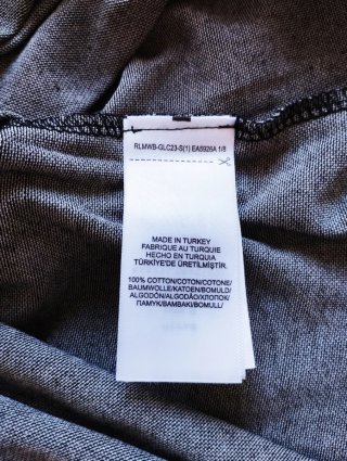 Polo Ralph Lauren gris con oso