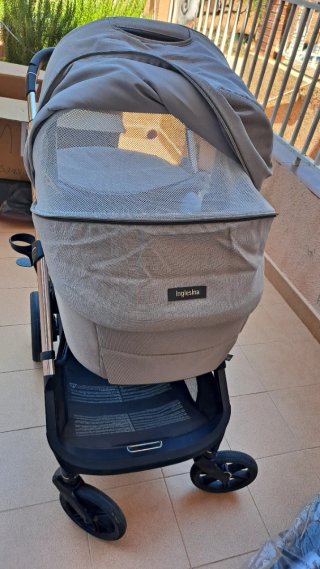 Carricoche - Capazo + silla + chasis + soporte