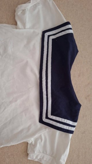 Conjunto falda y camiseta marinera