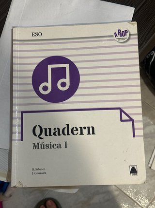 Música I, ESO. Quadern
