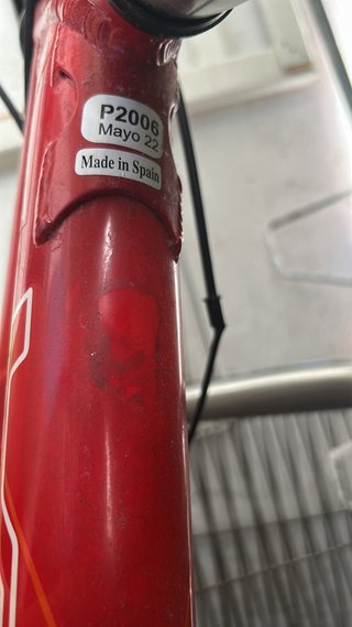 Bicicleta Orbea Montaña 2006 Roja Classico