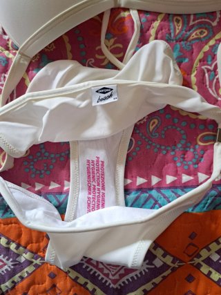 Costume da bagno bikini Pompea bianco