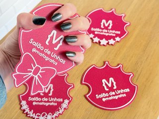 Placa Expositora Unhas Manicure Personalizada