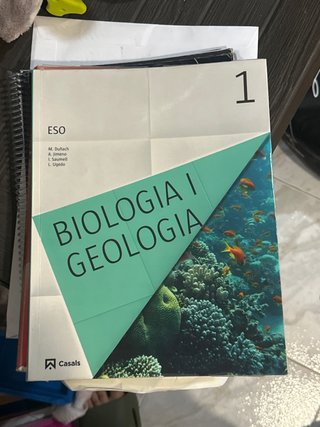 Biologia i geologia, 1 ESO