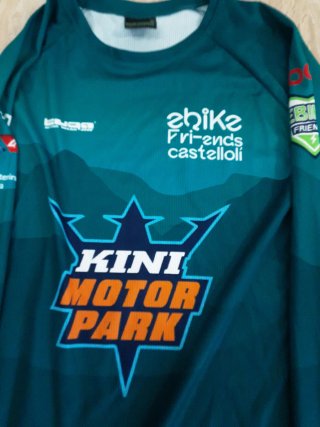 Maglietta MTB KINI MOTOR PARK Taglia XL