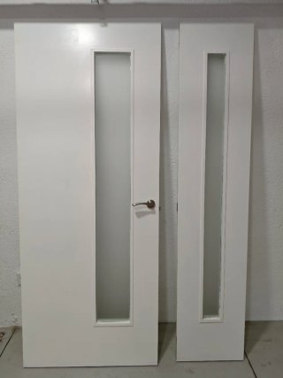 Puertas madera maciza