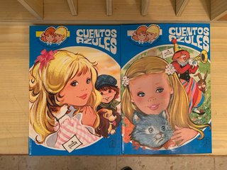 Comics de los años 80.