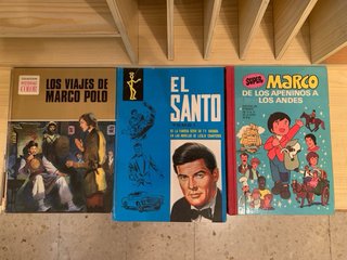 Comics de los años 80.