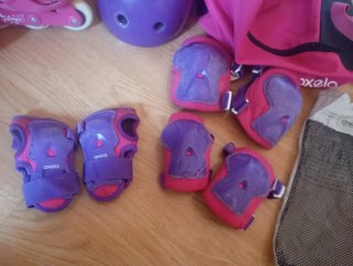 Patines, Casco, Protecciones Talla 30-32 Decathlon