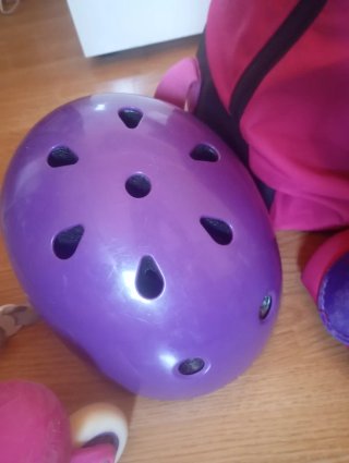 Patines, Casco, Protecciones Talla 30-32 Decathlon